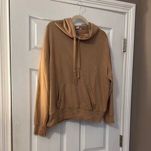 Tan Gap Hoodie with Front Pocket